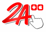 Логотип сервисного центра 2А сервис