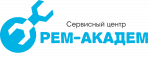 Логотип cервисного центра Рем-академ