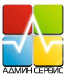 Логотип сервисного центра Админ сервис